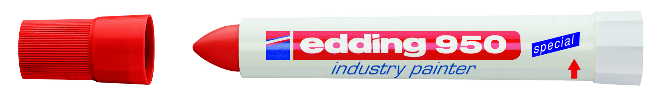 Marker przemysłowy Edding 950 czerwony